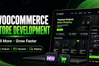 build a woocommerce online store ready to sell