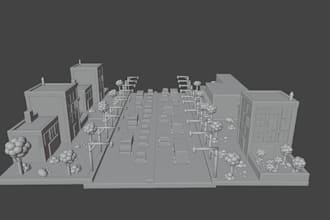 create high quality 3d models and environments for VR and games