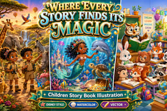 children story children story book illustration children story