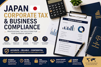 prepare japan corporate tax business tax filing bookkeeping and compliance