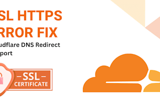 fix SSL https cloudflare dns and redirect issues