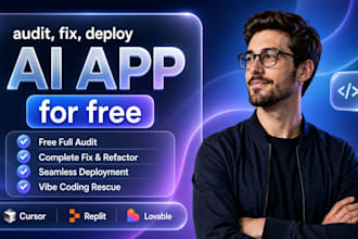 audit, fix, and deploy your ai or vibe coded app for free