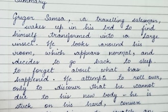 provide personalised handwriting services in your choice of paper or font style