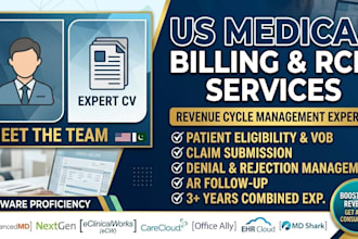 provide professional US medical billing and revenue cycle management rcm service
