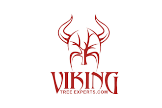 design awesome classic viking tree logo