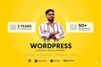 design astra pro wordpress website
