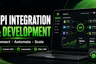 develop and integrate custom apis for your website or app