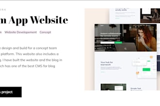 build modern responsive website in webflow