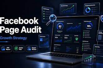 audit your facebook page and provide a growth strategy