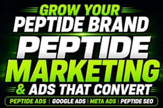 fix peptide ads issues, compliant peptide ads on facebook instagram tiktok ads