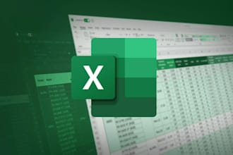 do excel data analysis, reports, and data visualization