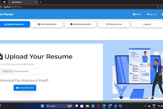 develop ai powered web applications using python and angular