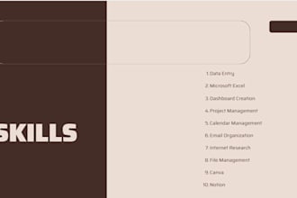 manage and complete daily admin and organization tasks
