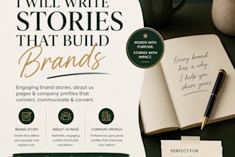 write compelling brand story