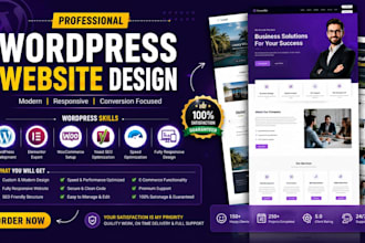 create professional wordpress e commerce website