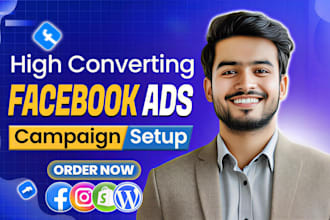 setup facebook ads campaign meta ads fb advertising shopify ads instagram ads