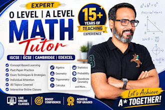 be your online o level a level gce, igcse maths tutor