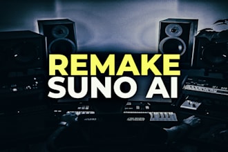 professionally remake and recreate your suno ai song