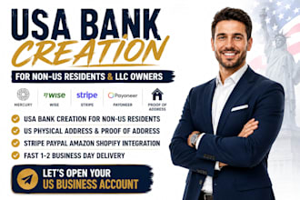do  usa bank creation mecury wise stripe llc non resident us bank setup ein