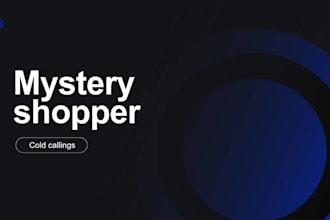 be your mystery shopper vendor