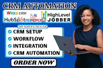 setup hubspot crm zoho consultant ai real estate jobber rei reply ghl onboarding