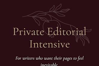 professionally line edit your romance, memoir, and fiction
