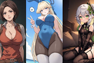 create amazing sfw and nsfw art