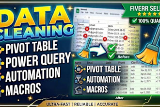 clean and automate data using power query