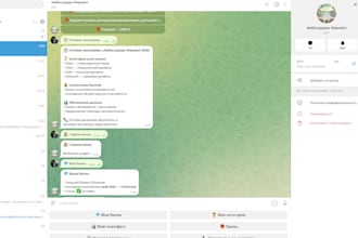 develop a custom telegram bot