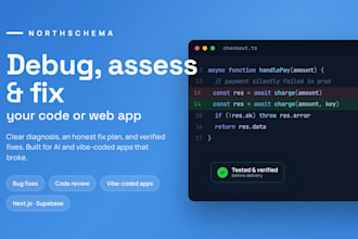 debug, assess, and fix your code or web app
