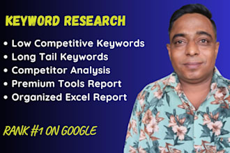 do low competitive SEO keyword research and action plan