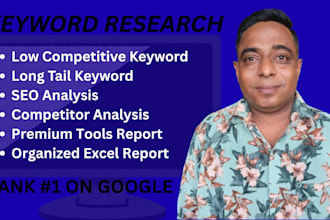 do low competitive SEO keyword research and action plan