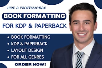 book formatting paperback formatting amazon kdp formatting layout design