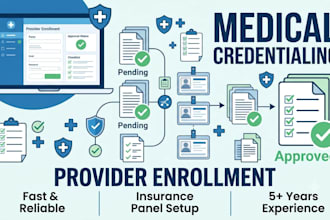 do credentialing and provider enrollment with insurance