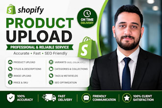 upload products to your shopify store