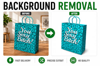 remove image background with clean and precise cutout