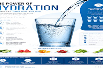 design premium custom infographic, medical infographic and data visualization