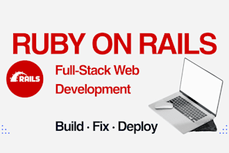 develop and fix your ruby on rails web application