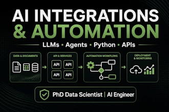 integrate ai and llms into your product, or automate your workflow