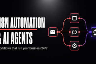 build n8n automation, ai agent and workflow automation expert