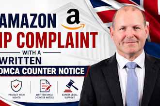 resolve amazon ip complaint with a written dmca counter notice