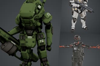 a character model for VR chat or any other usage