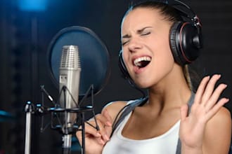 record professional female rap vocals for hip hop  trap tracks