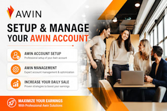 launch and manage awin cj impact affiliate merchant account