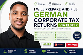 prepare and file german corporate tax returns via elster