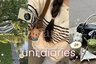 design aesthetic youtube thumbnails for vlogs and videos