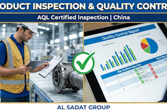do product inspection, quality control and pre shipment inspection in china