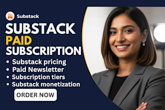 setup substack paid subscription tier pricing monetization paid membership