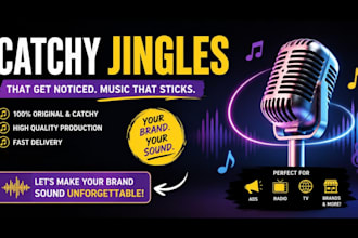 create a jingle for your business or podcast that is memorable and high quality