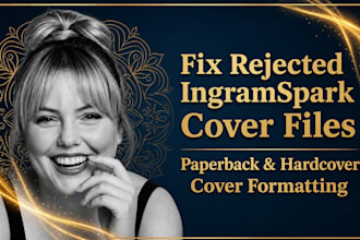 fix rejected ingramspark cover files for paperback and hardcover formatting